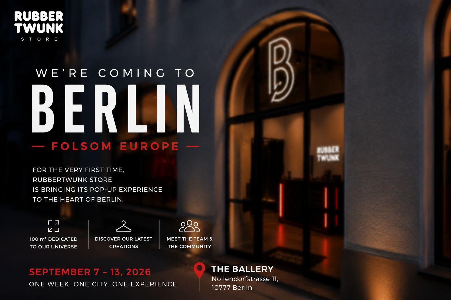 We Are Coming To Folsom Berlin 2026
