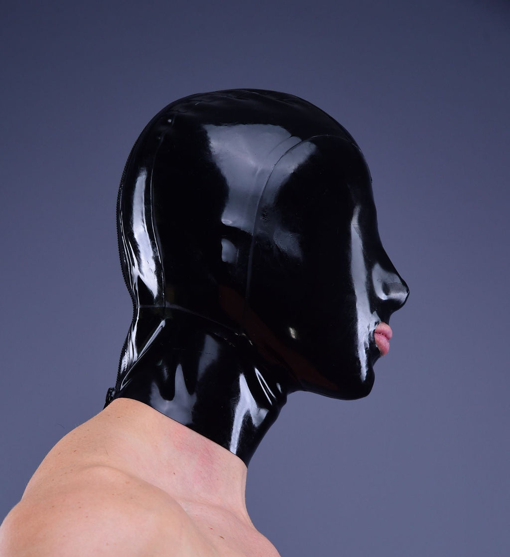 Micro Perforated Latex Hood With Open Mouth