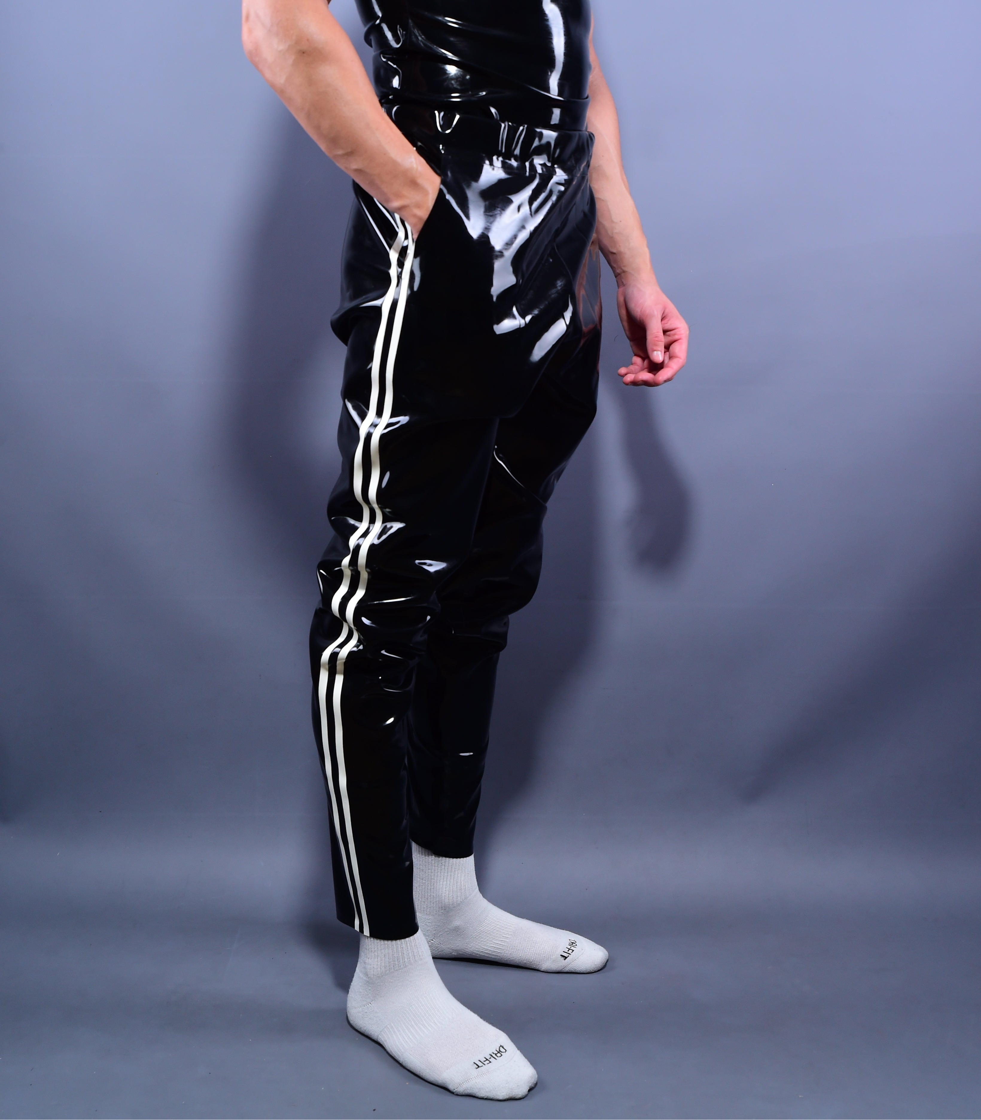 Trackline Latex Joggers