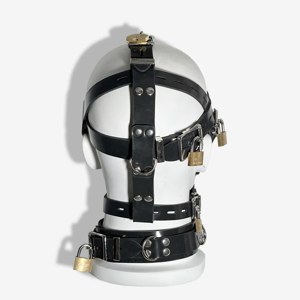 Rubber Muzzle Head Harness