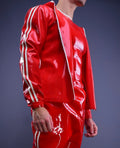 Sweat à capuche en latex Trackline