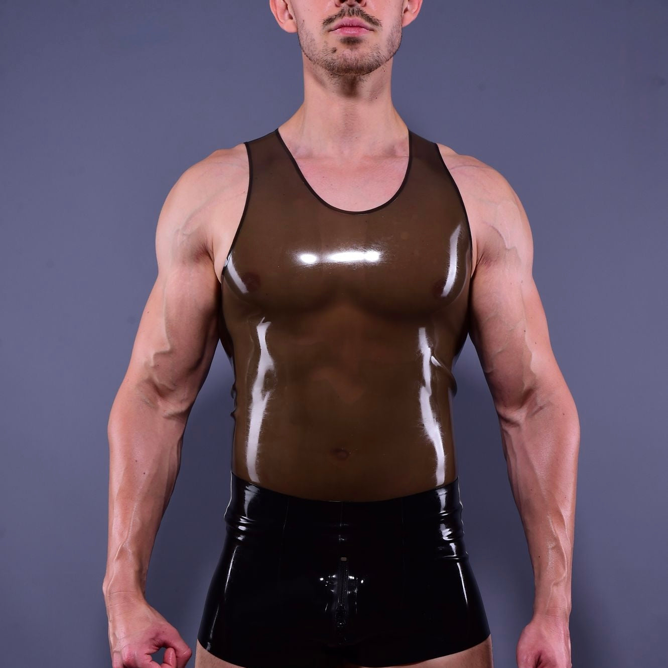 TrackLine Latex Tank Top