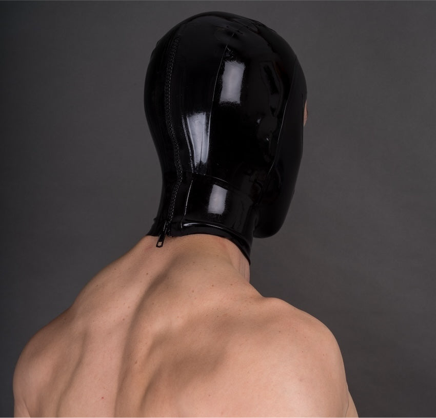 Latex Hood with back zipper