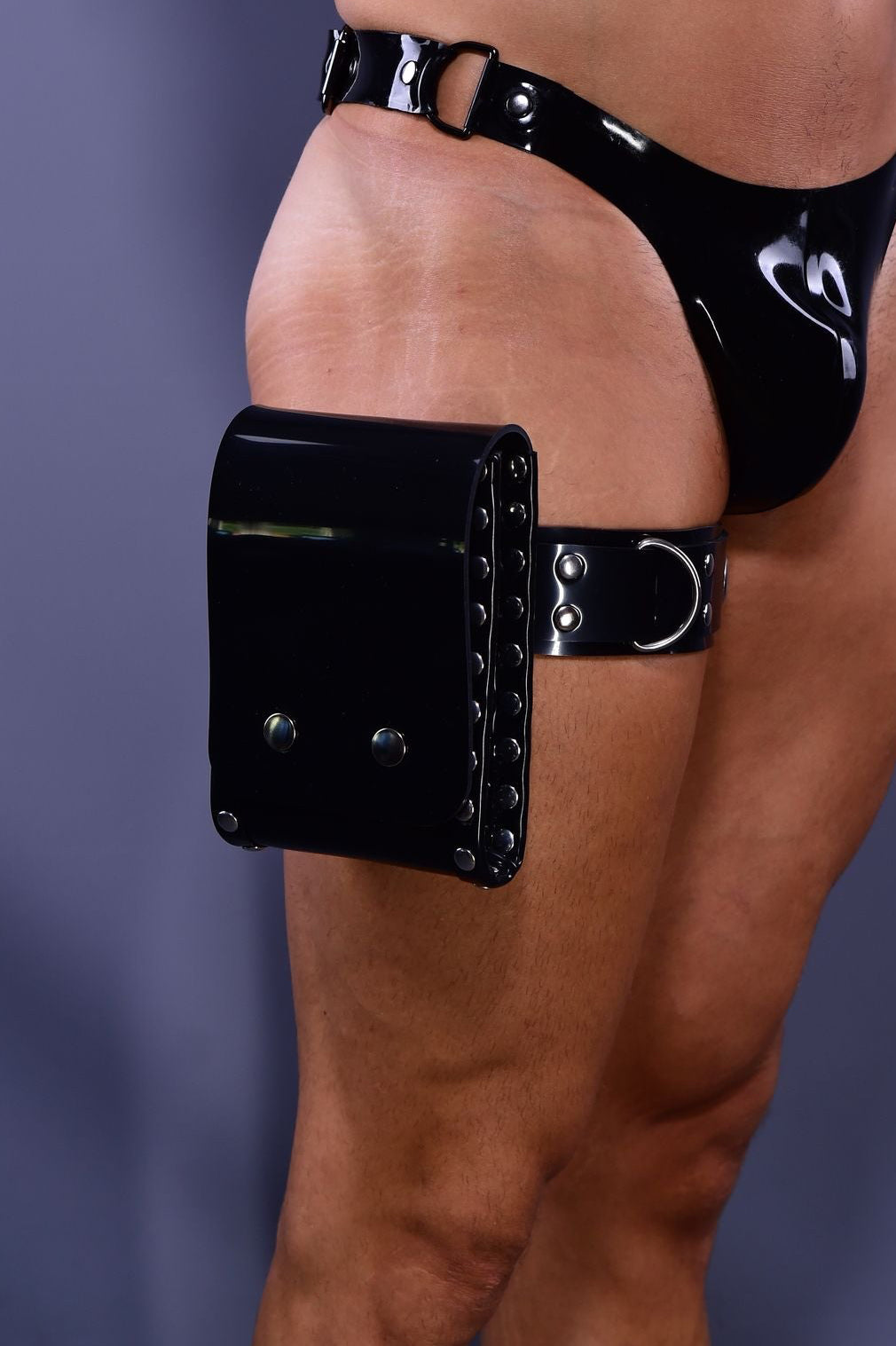 Heavy Phone Pouch with Thigh Straps