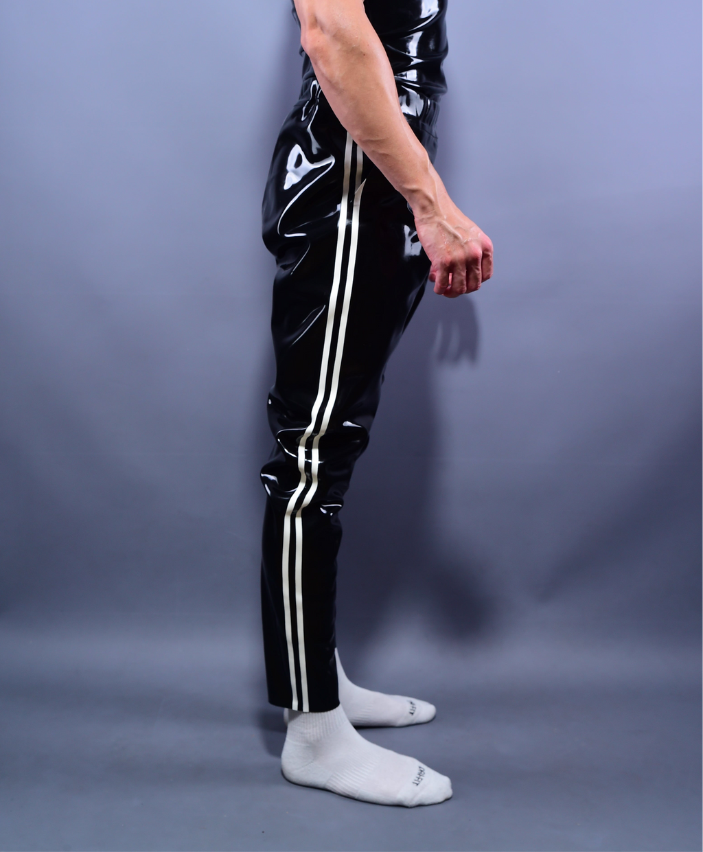 Trackline Latex Joggers