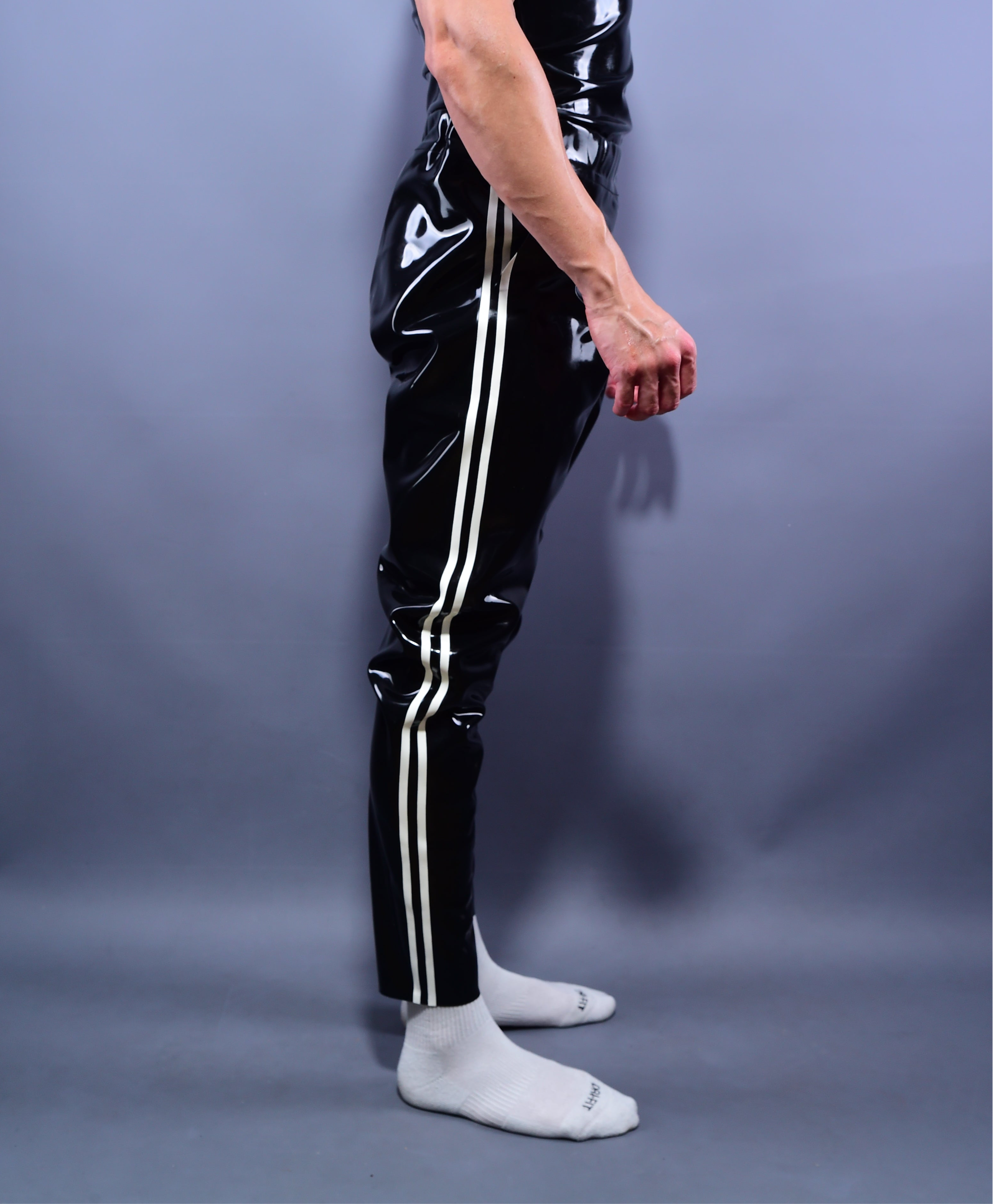 Trackline Latex Joggers