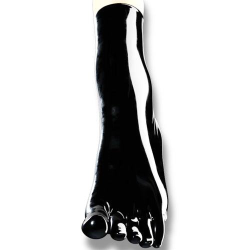 Ankle latex toe socks