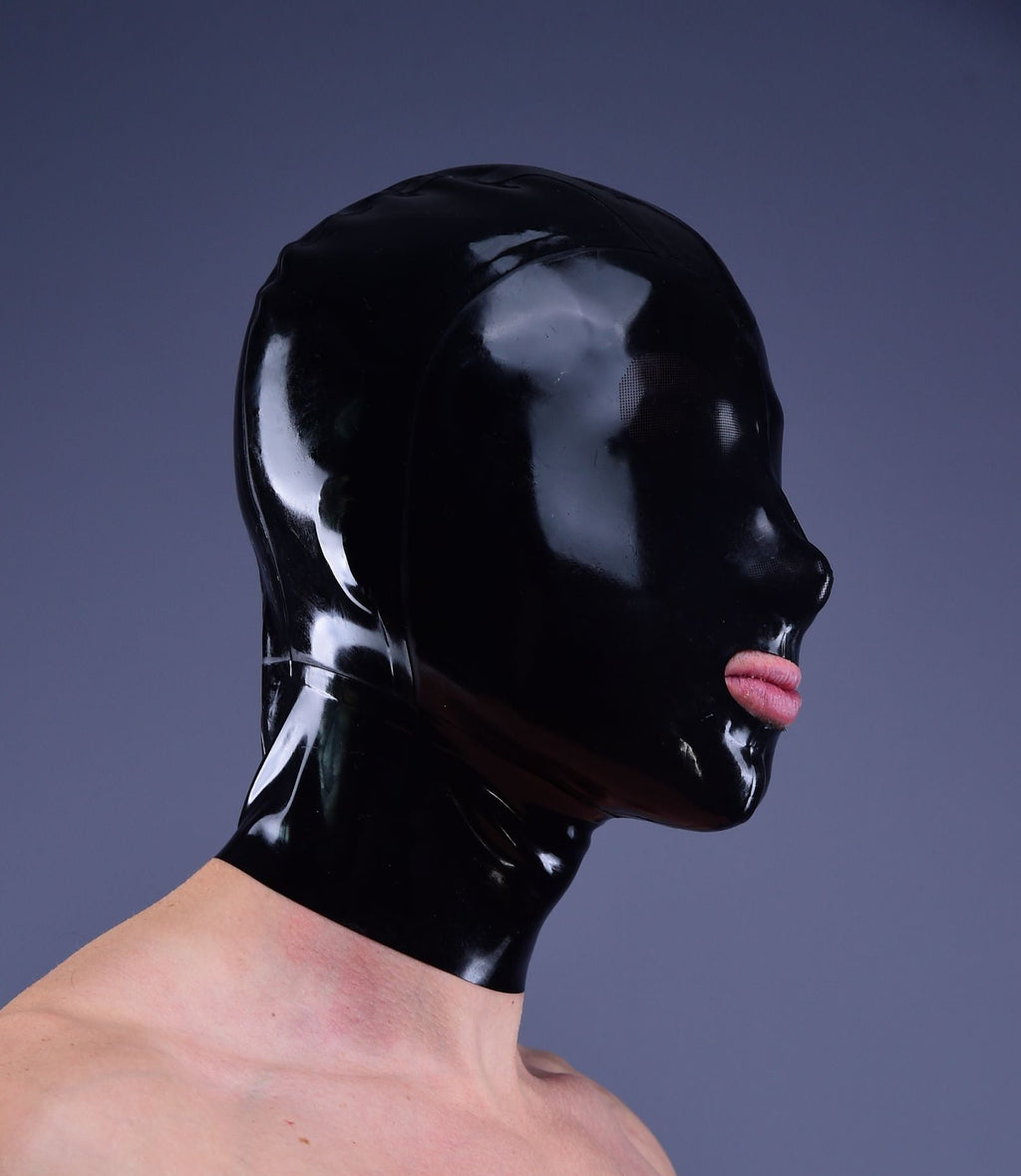 Micro Perforated Latex Hood With Open Mouth