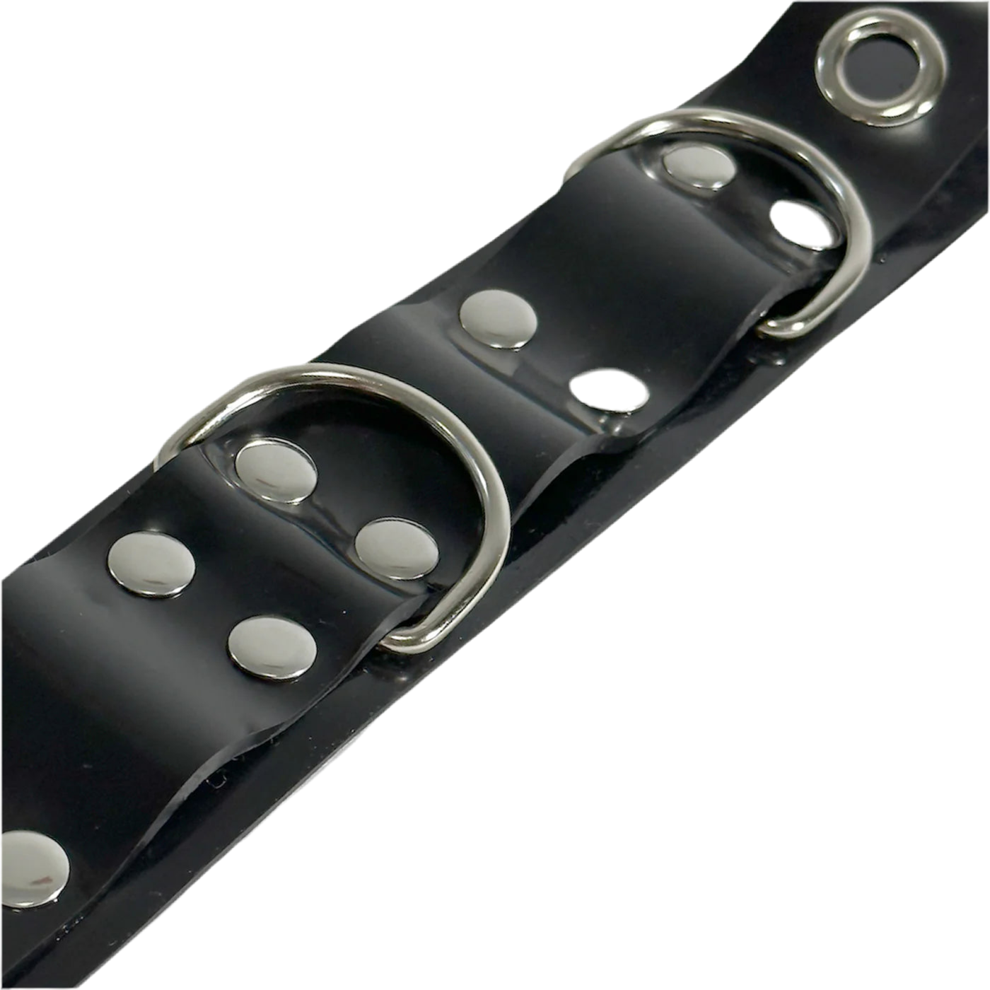 Heavy Rubber Collar Lockable
