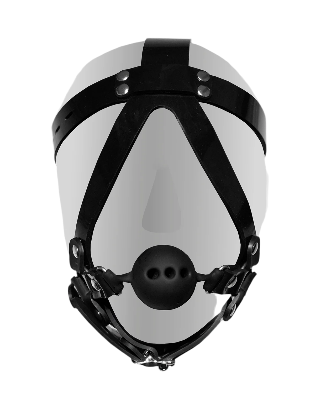 Rubber Harness Ball Gag