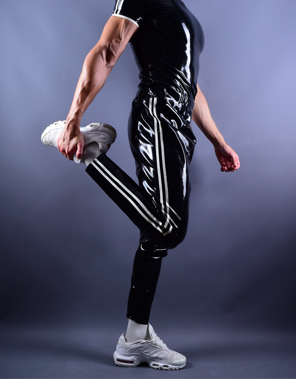 Trackline Latex Joggers