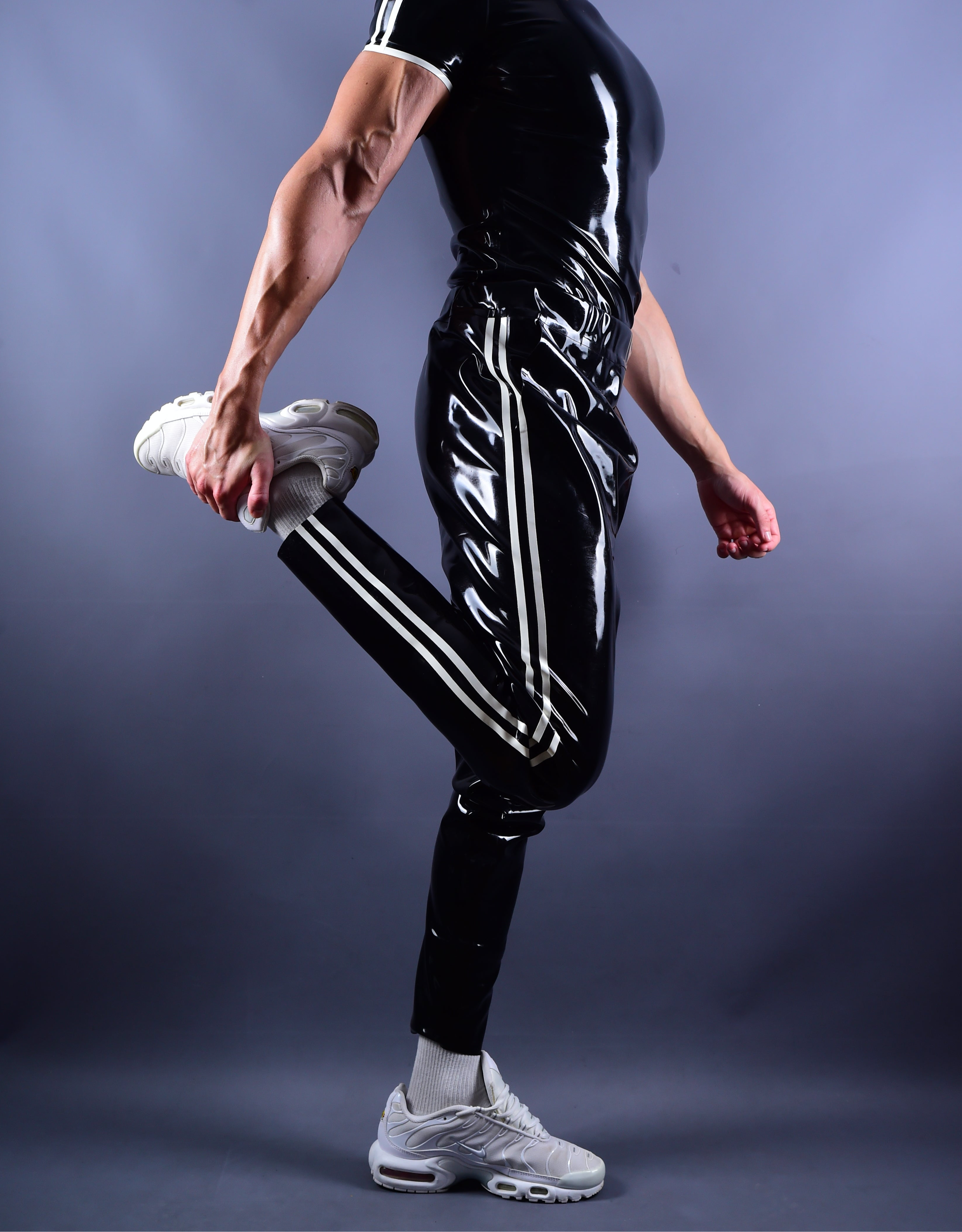 Trackline Latex Joggers