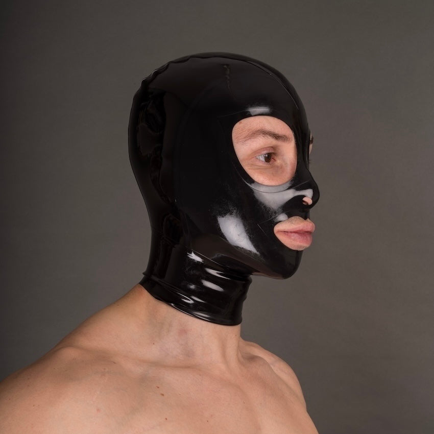 Latex Hood with back zipper
