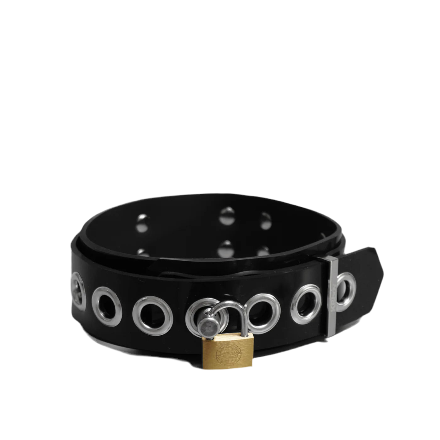 Heavy Rubber Collar Lockable