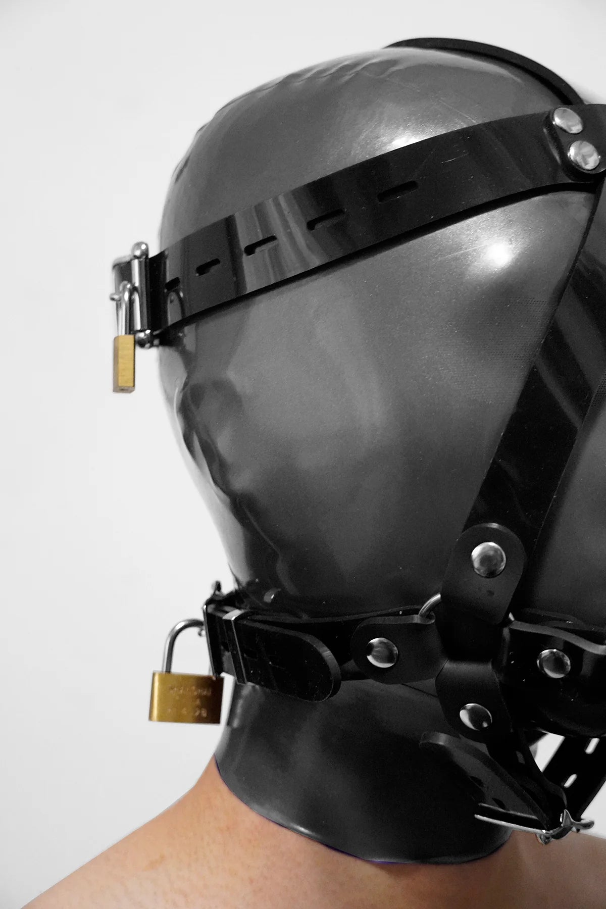 Rubber Harness Ball Gag