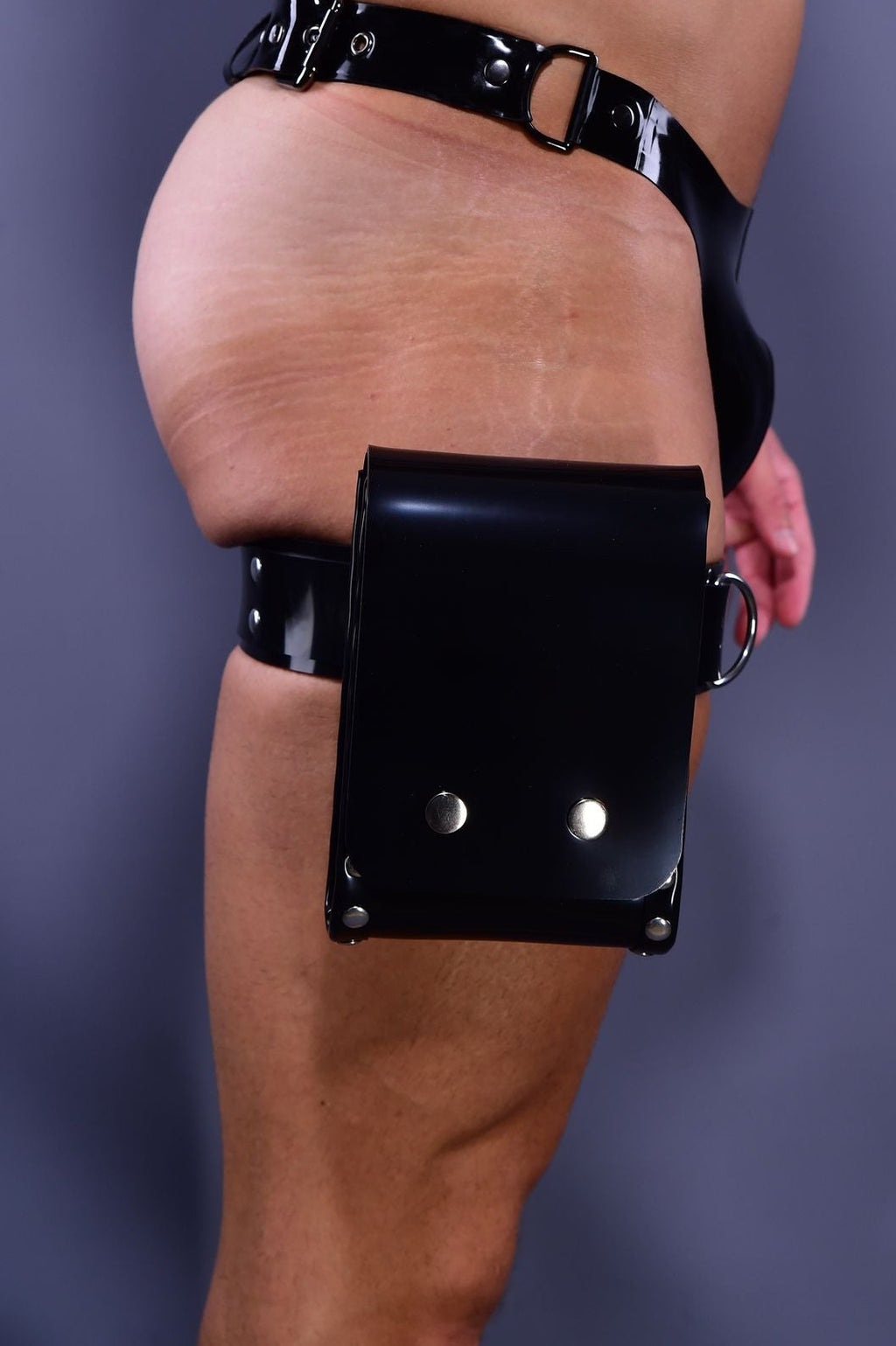 Heavy Phone Pouch with Thigh Straps