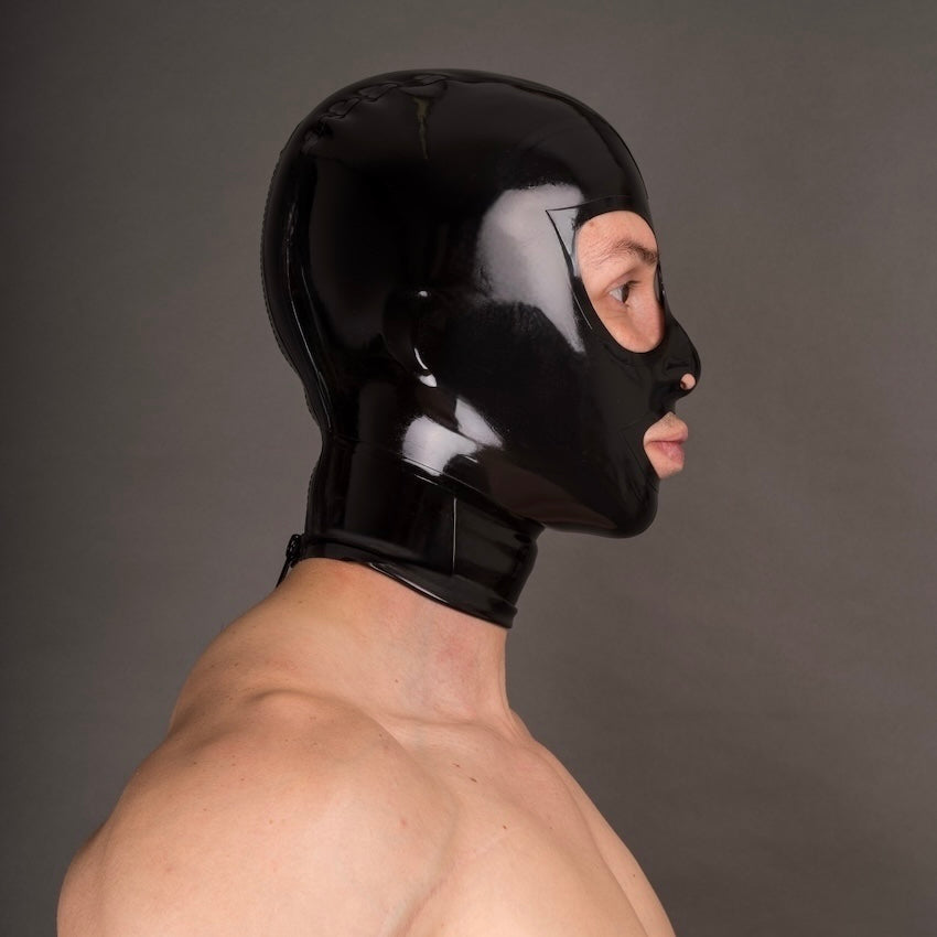 Latex Hood with back zipper