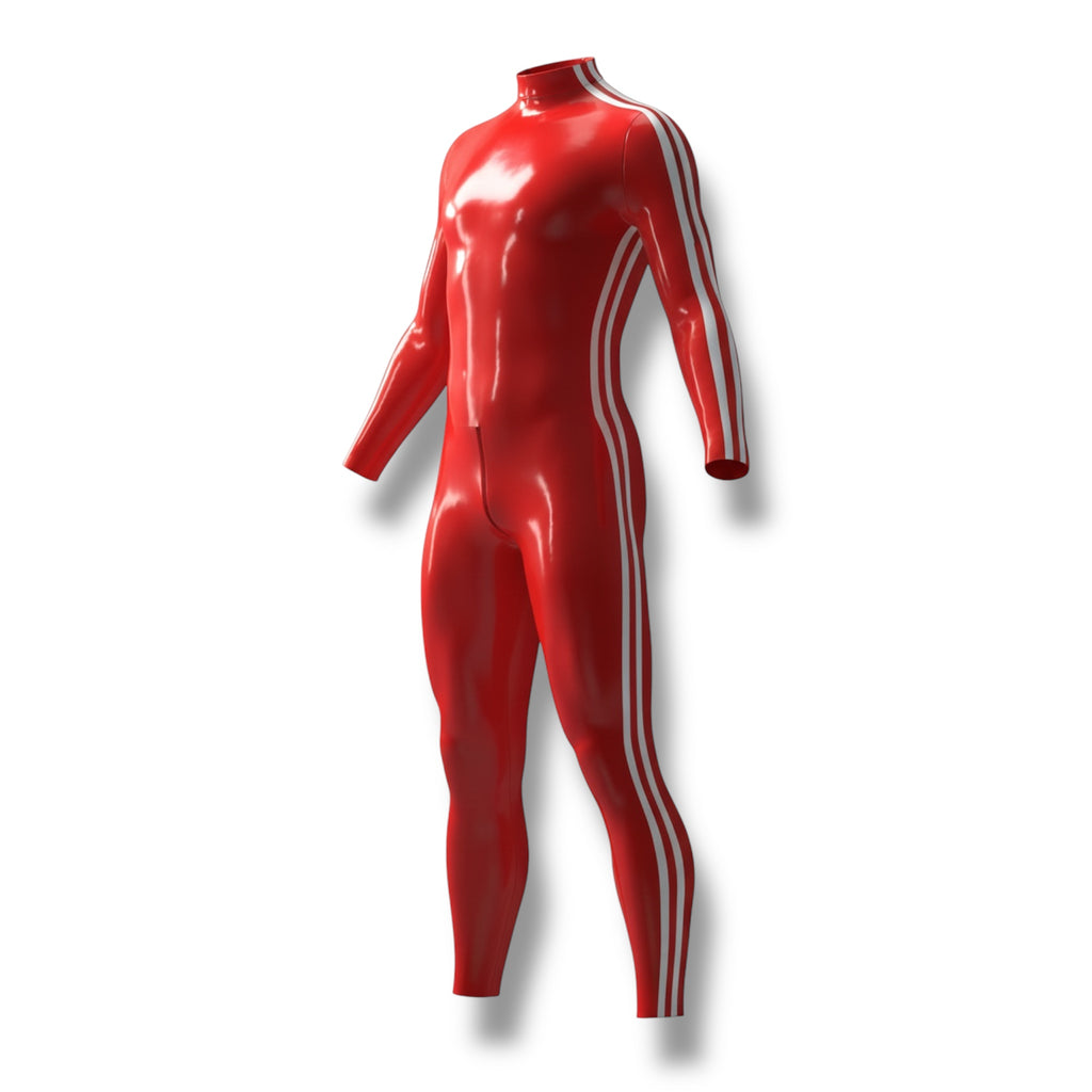 VALENTINE Latex Sport Catsuit  (Made to order)