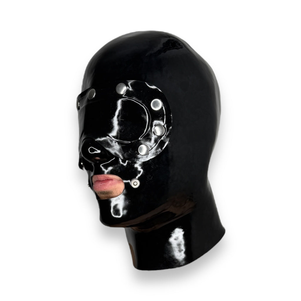 Premium Latex Bondage Hood