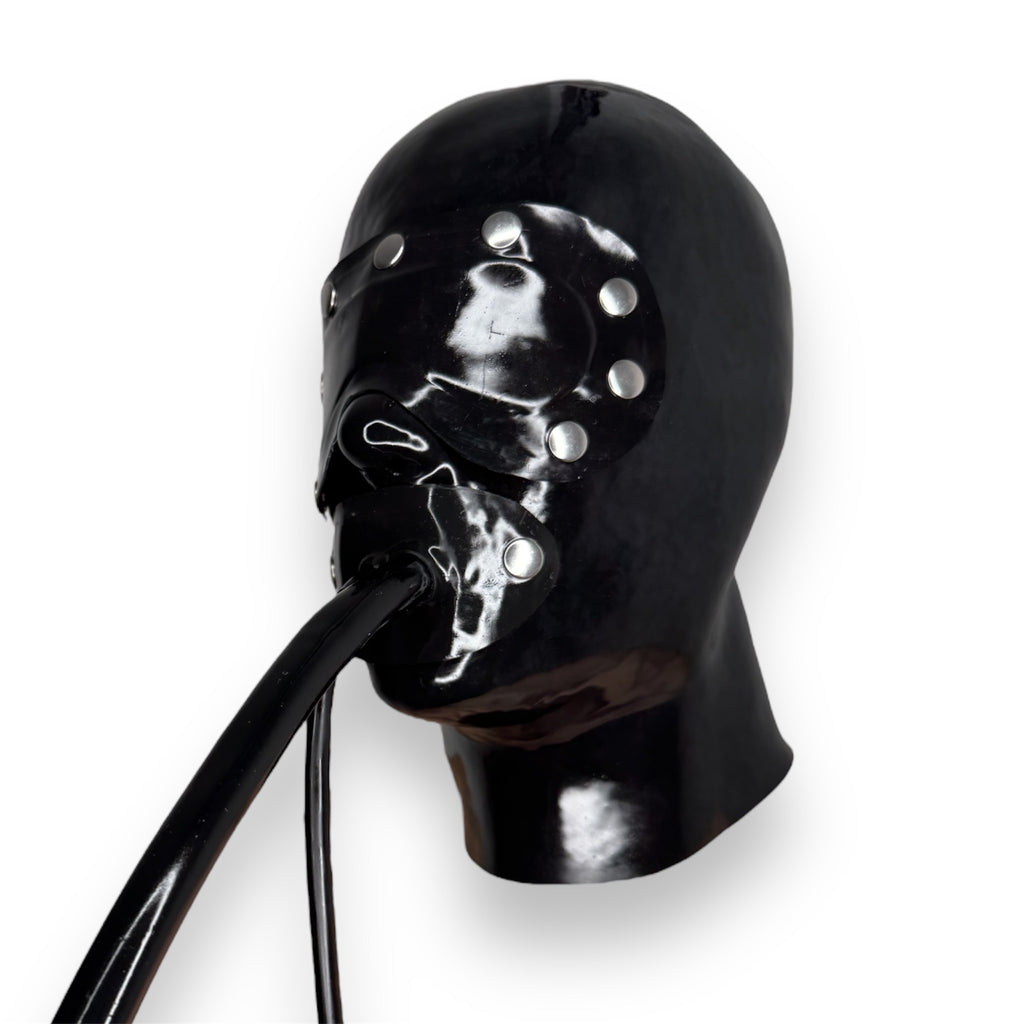 Premium Latex Bondage Hood