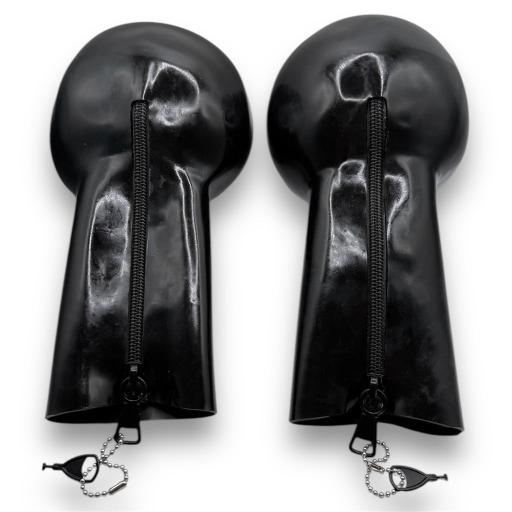Lockable Latex Mitts