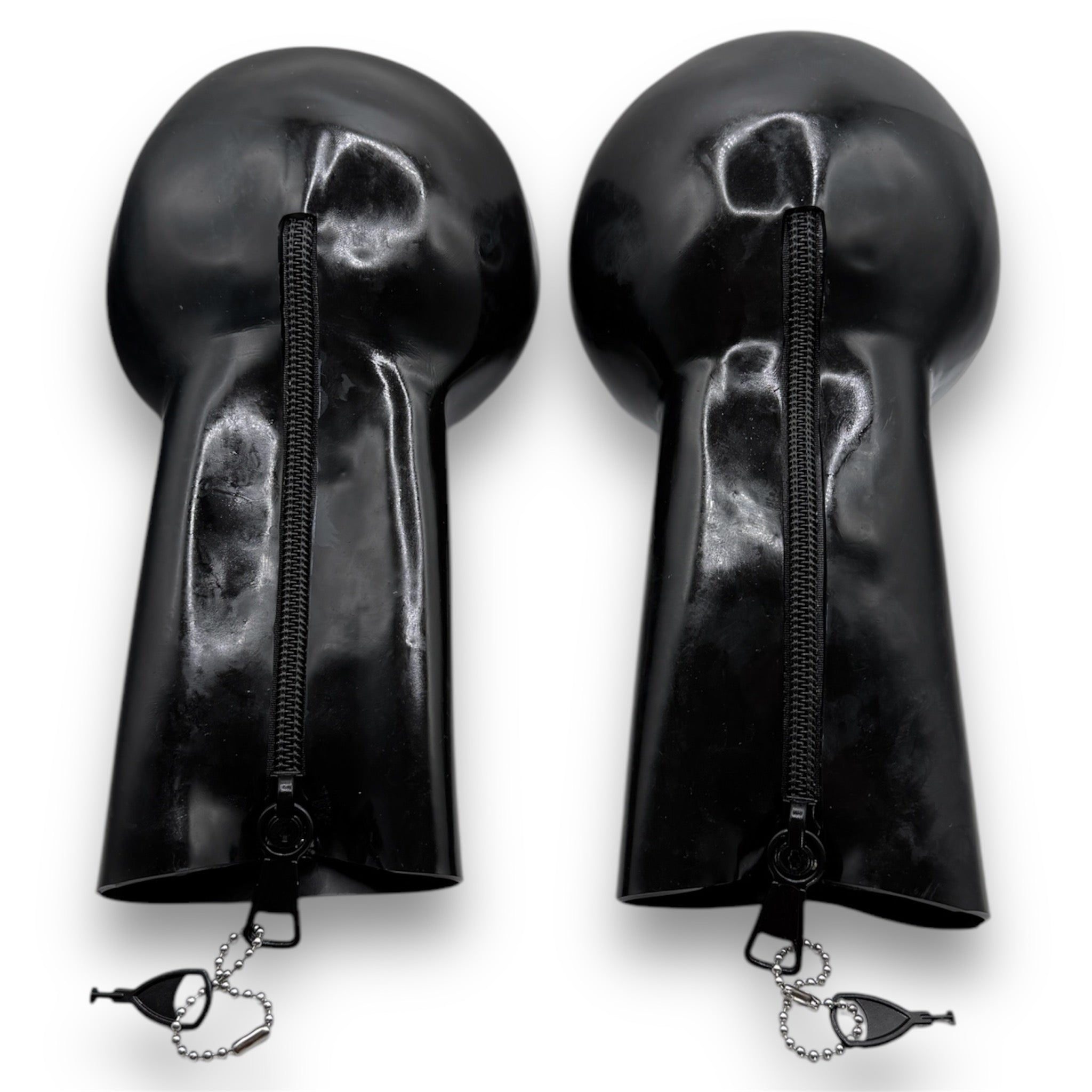 Lockable Latex Mitts