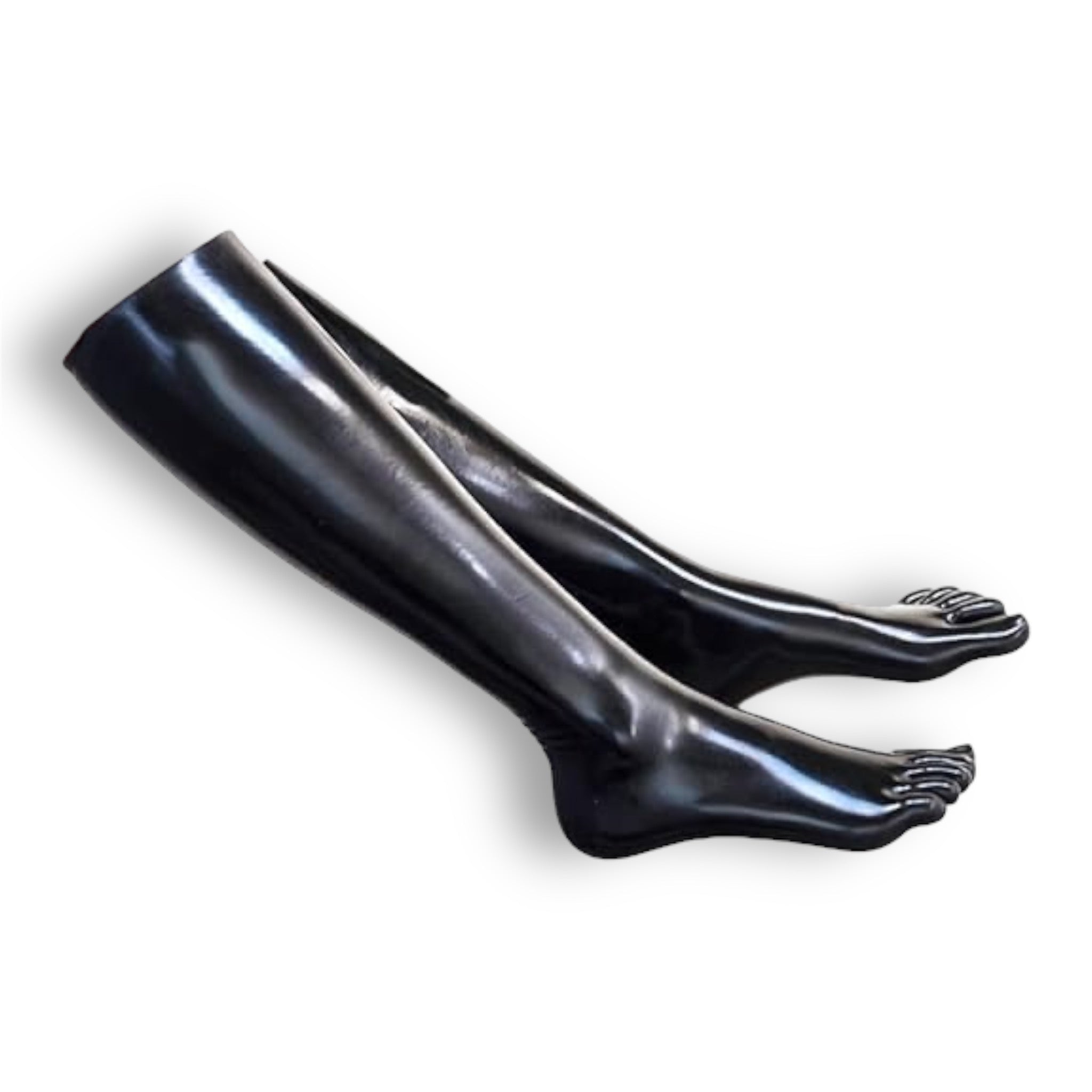 Latex Toe Socks