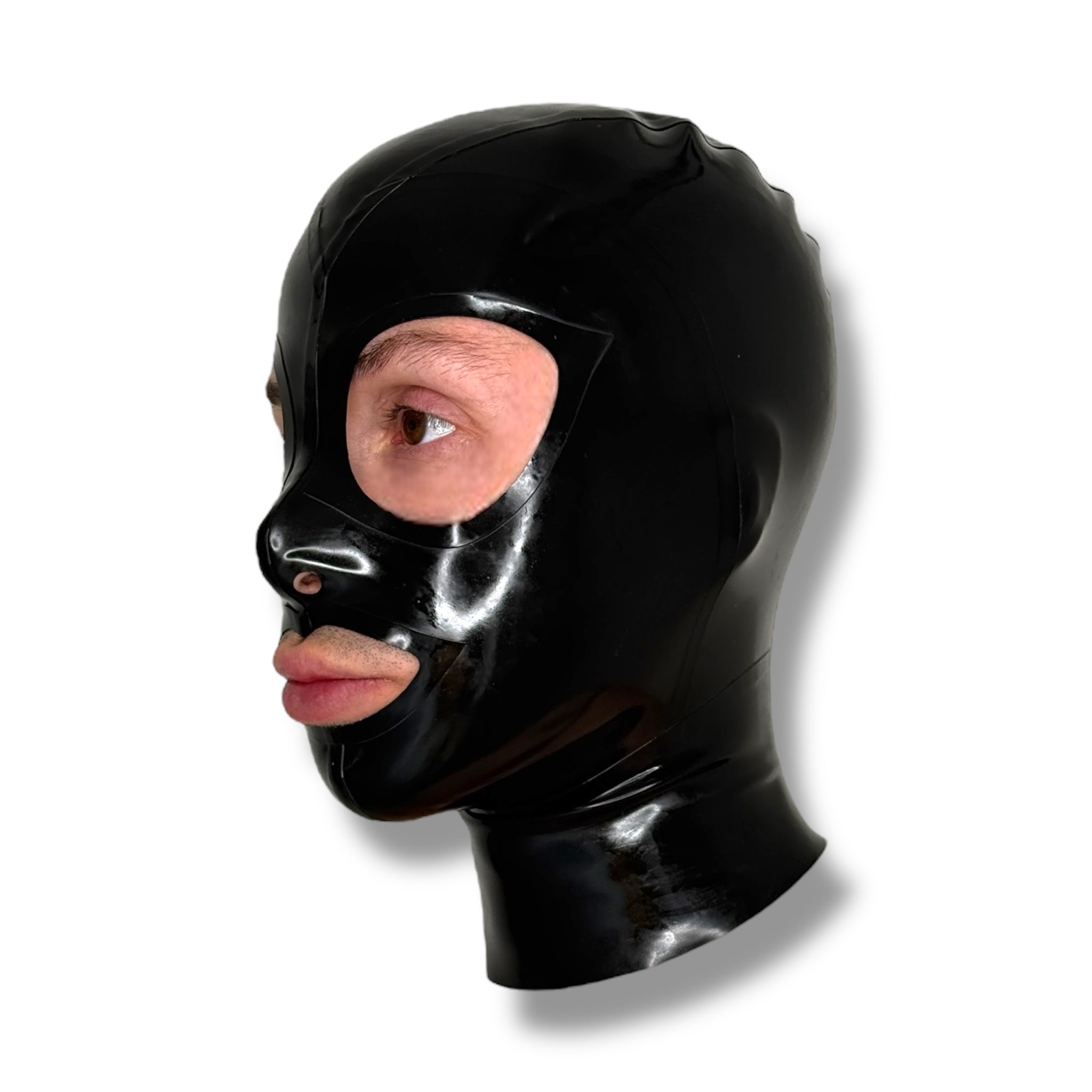 Latex Hood with back zipper